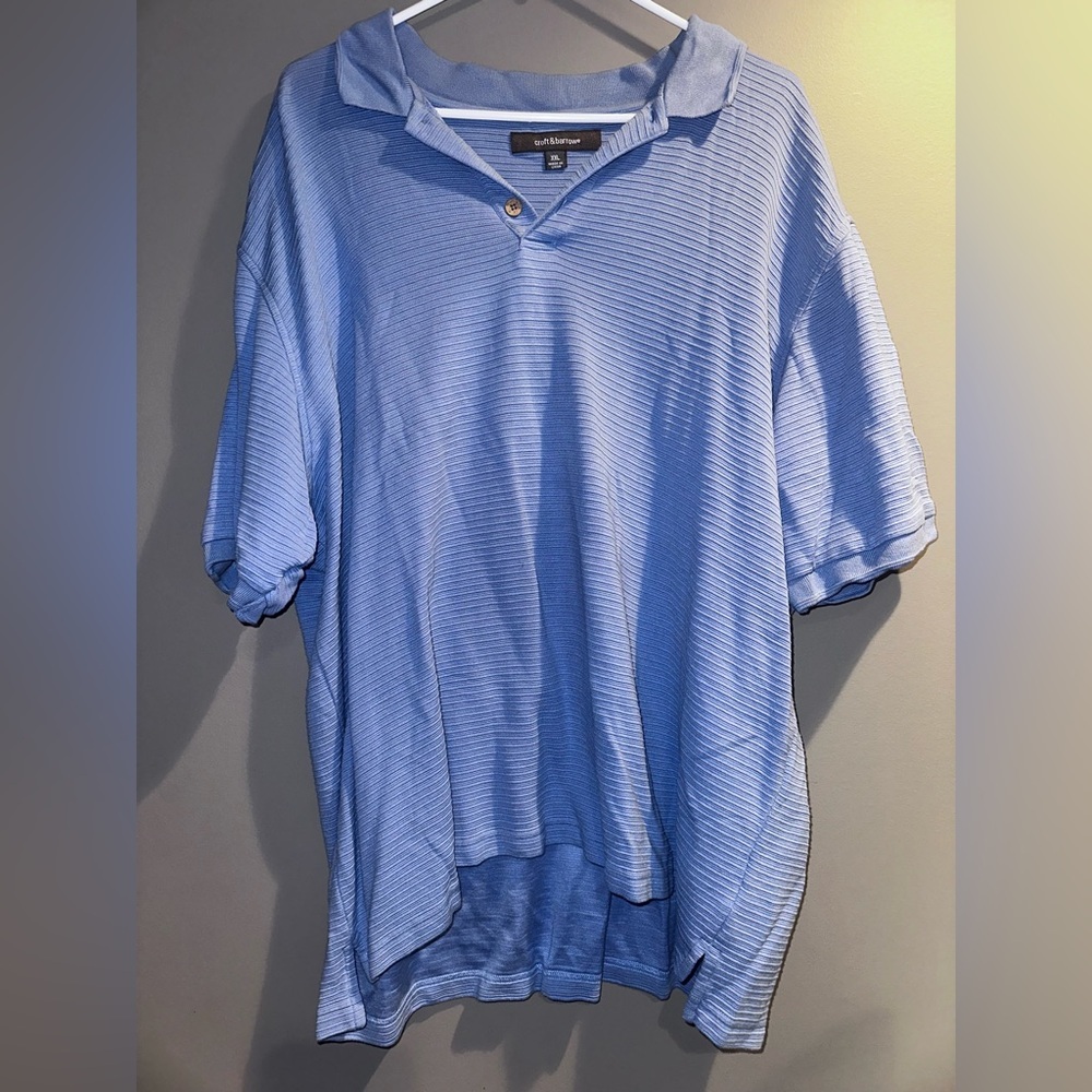 Croft & Barrow Men's Light Blue Polo Shirt